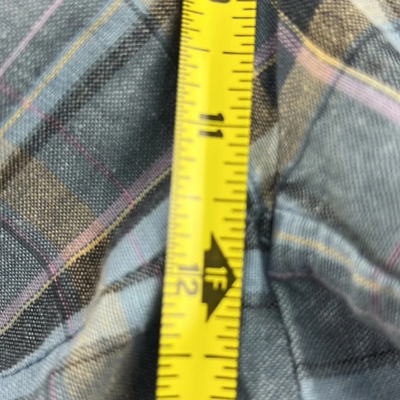 Joseph Abboud Men's blue  plaid shorts size 32 - Picture 6 of 9